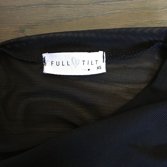 Mesh T-shirt Dress - Picture 6 of 7